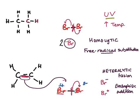 Homolytic And Heterolytic Fission Science Chemical Reactions Chemistry ShowMe