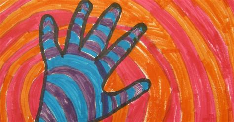 Think Create Art Warm And Cool Color Hands 2nd Grade