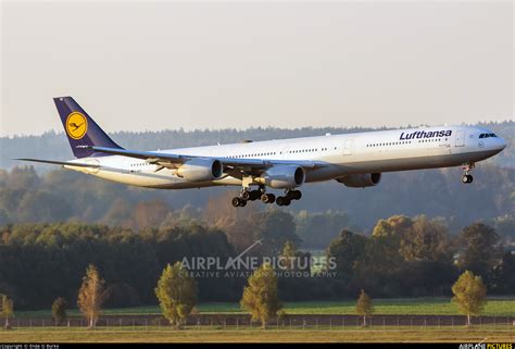 D Aihz Lufthansa Airbus A340 600 At Munich Photo Id 1307463