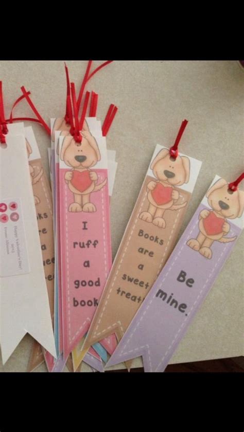 Freebie Valentine Bookmarks Valentines Day Book Diy Bookmarks