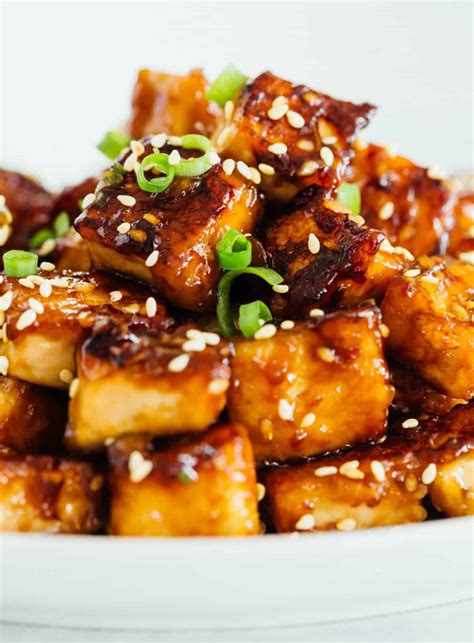 Sesame Garlic Fried Tofu Recipe Table For Two