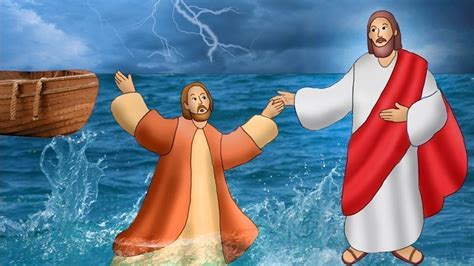 Jesus Walks On The Water But Peter Sinks Catholic Courier
