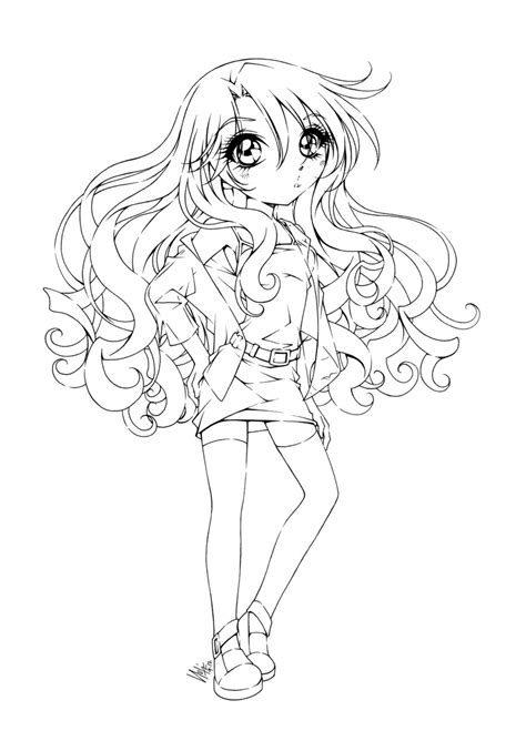 Gothic Anime Coloring Pages At Free