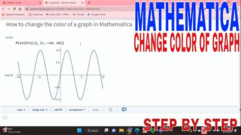 How To Change The Color Of A Graph In Mathematica 🔴 Youtube
