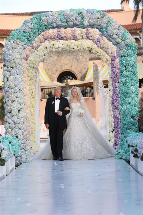 Tiffany Trump Marries Michael Boulos At Mar A Lago As Her Dad Donald Trump Prepares To Announce