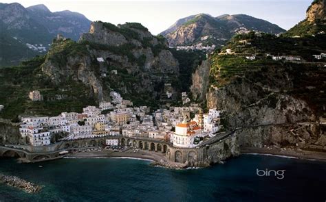 A Small Town On The Amalfi Coast Of Italy Most Atrani Bing