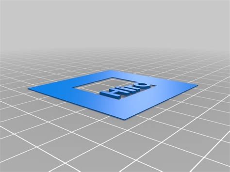 Fichier Stl Gratuit Hiro Ar Tag・design Imprimable En 3d à Télécharger・cults
