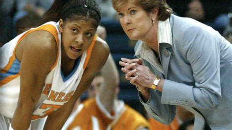 Candace Parker Visits Tennessee For Chris Lofton Retirement