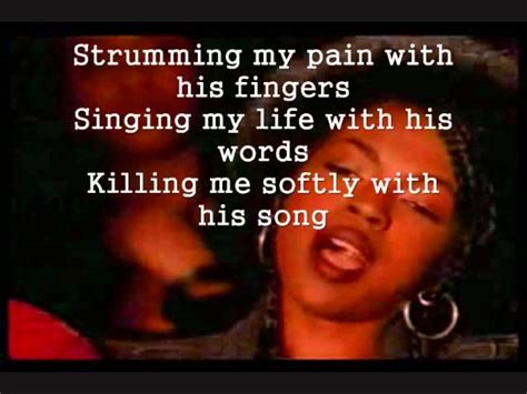 Fugees Killing Me Softly With Lyrics Chords Chordify