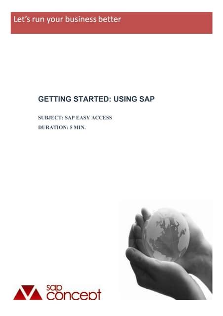 Sap Step By Step Navigation Guide For Beginners