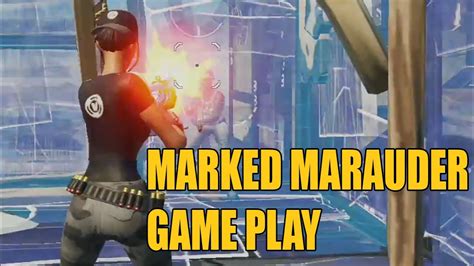 Marked Marauder Game Play In Fortnite Zone Wars Youtube