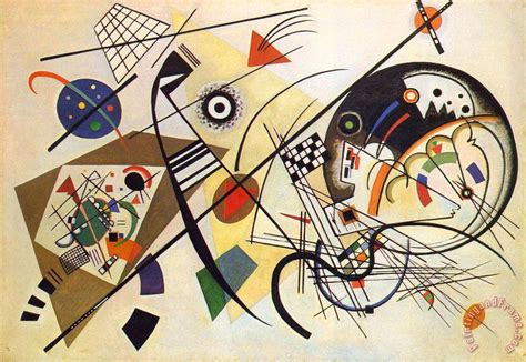 Wassily Kandinsky Transverse Line 1923 Painting Transverse Line 1923