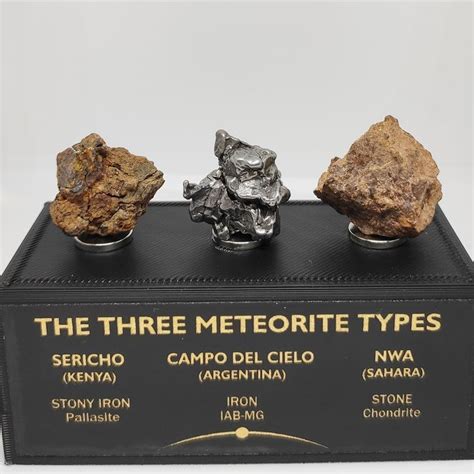 Meteorite Collection Stand Included Campo Del Cielo Catawiki