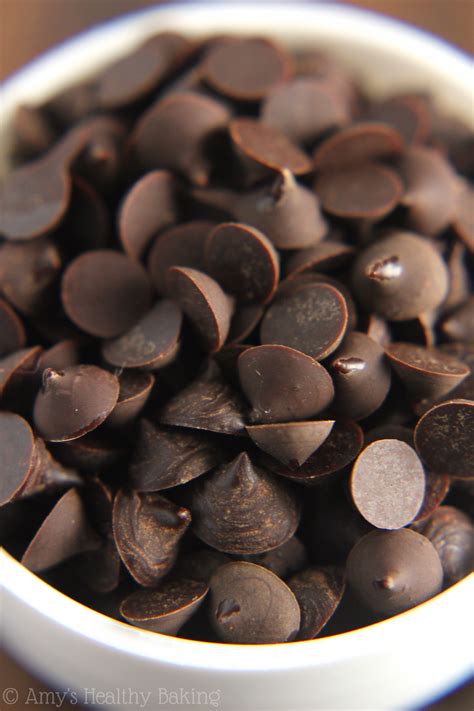 Cocoa powder vs dark chocolate: Homemade Two-Ingredient Chocolate Chips | Amy's Healthy Baking