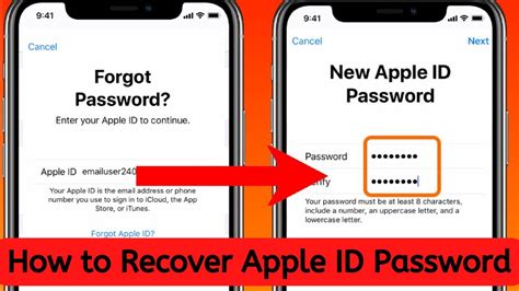 How To Recover Apple ID Password Without Phone Number Reset Apple ID