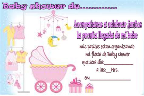 Tarjetas De Cumpleaños Para Imprimir Baby Shower 1