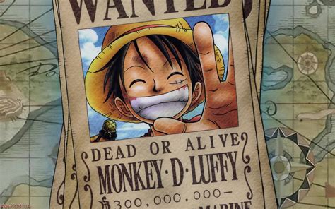 One Piece Luffy Wanted By Dhariondrahl On Deviantart