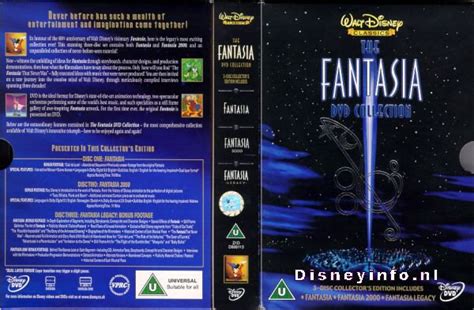 The Fantasia Dvd Collection 5017188881135 Disney Dvd Database