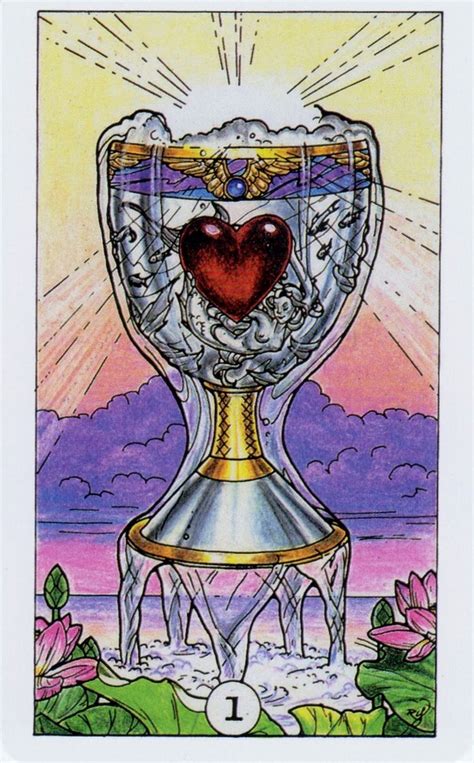 Card Of The Day Ace Of Cups From Robin Wood Tarot ~ Knowing How And
