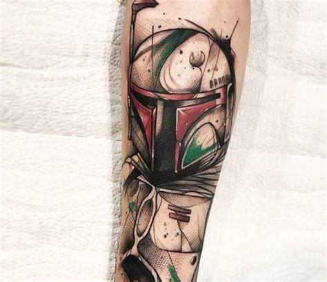 Boba Fett Tattoo By Gustavo Takazone Post 24634 Star Wars Tattoo