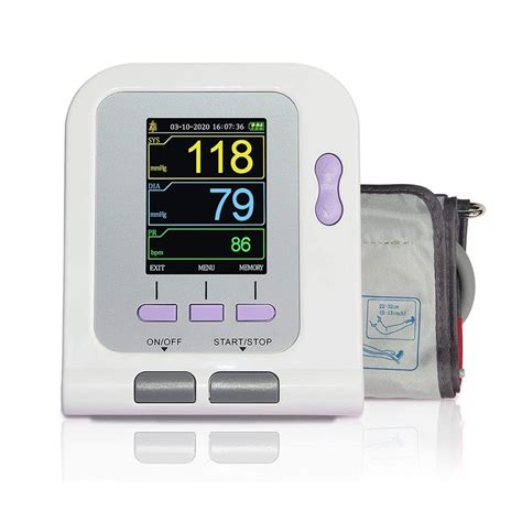 China Nibp Electronic Blood Pressure Monitor Upper Arm Suppliers