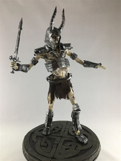 I Made A Draugr From Skyrim Links In Comments R3dprinting