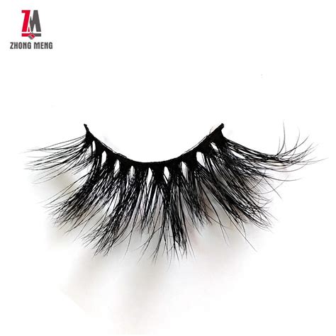 zm lash beauty eyelashes manufacture 3d silk strip custom made faux mink false eyelashes