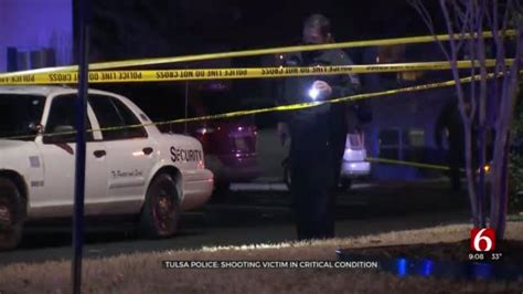 Tulsa Police Shooting Victim In Critical Condition