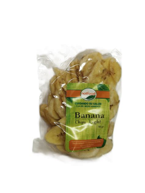 Banana Chip Sin Azúcar 50 Gr Buenavidabox