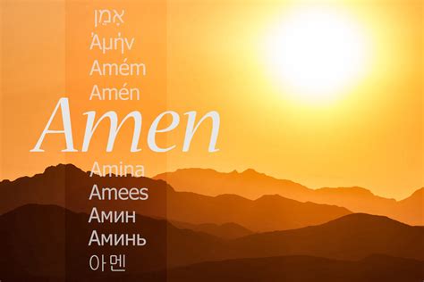What Is The Meaning Of The Word Amen The United Methodist Church