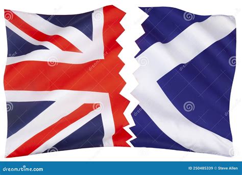 Scottish Independence Indyref Stock Illustration Illustration Of