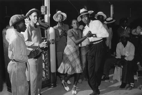 June 1942 An African American Couple Dances As Other People Clap
