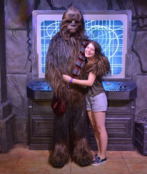 Meeting Chewbacca From Star Wars Hollywood Studios Disney World