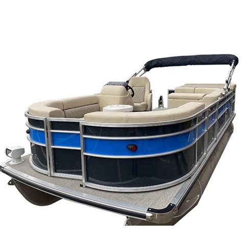 Oemodm Aluminum Deck Pontoon Boat With Customized Size And Design For