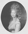 Portrait of Frederica of Mecklenburg-Strelitz Painting by Johann Friedrich
