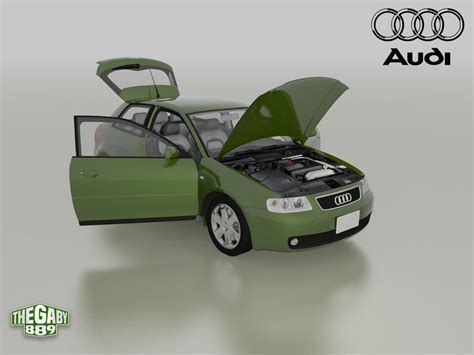 Audi A3 3d Modell 13 Obj C4d Free3d