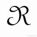 Calligraphy Letter R Font Styles - It-Is-worth