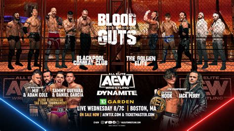 Aew Dynamite Live Results Blood And Guts Match Wonf4w Wwe News Pro