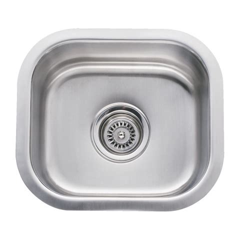 Looking through kitchen sink options? 14 Inch Stainless Steel Undermount Single Bowl Kitchen ...