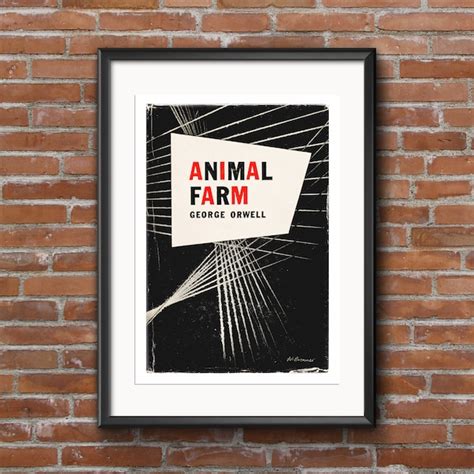George Orwell Animal Farm Posters Etsy