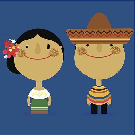 Best Mexican Couple Illustrations Royalty Free Vector Graphics And Clip
