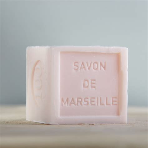 Savon De Mariage Mini Cube De Savon De Marseille Rose