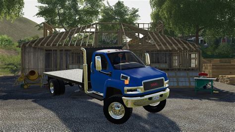 Gmc Topkick Flatbed Farming Simulator 2019 Fs19 Ls19 Car Truck Mod