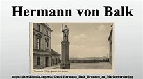 Hermann von Balk - YouTube