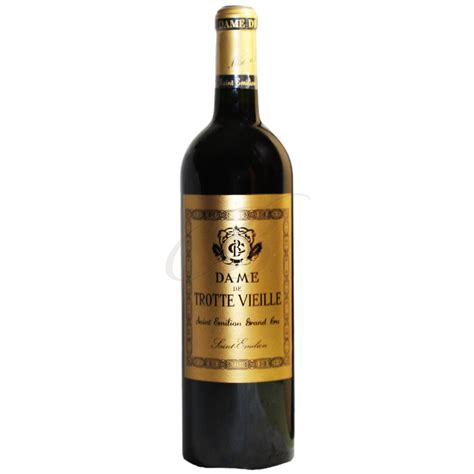 Dame De Trotte Vieille Grand Cru Saint Emilion Bordeaux 2016 Boursot