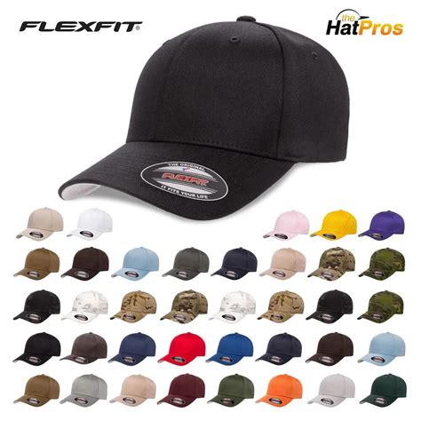 Flexfit Wooly Combed Twill Fitted Cap 6277 The Hat Pros Inc