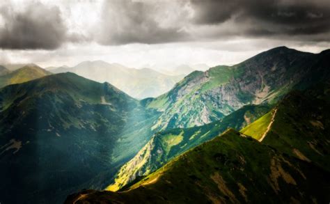 View On Tatra Mountains From Kasprowy Wierch Poland Fine Art