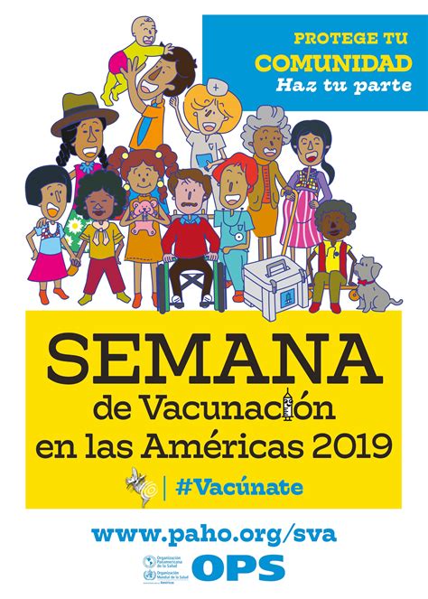Semana De Vacunación En Las Américas Campañas Pasadas Ops Oms Organización Panamericana De