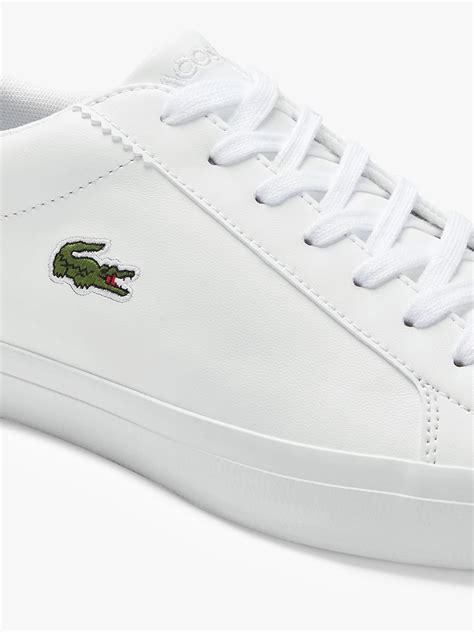 Lacoste Lerond Leather Trainers White