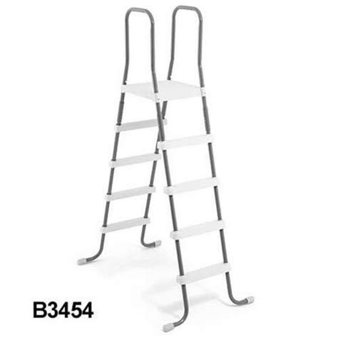 Intex Deluxe Above Ground Pool Ladder For 52in Wall Height Leslies